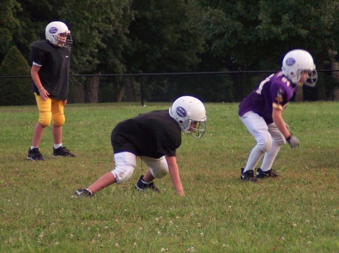 Football stance Jake